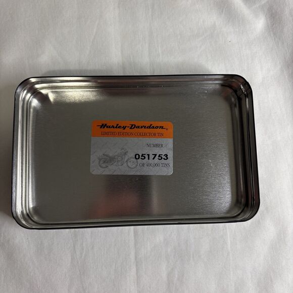 1999 Harley Davidson 2 Decks Playing Card Numbered Limited Edition Collector Tin - Picture 5 of 7